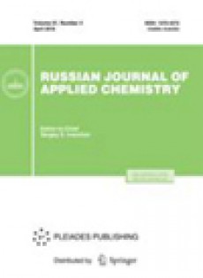 Russian Journal Of Applied Chemistry