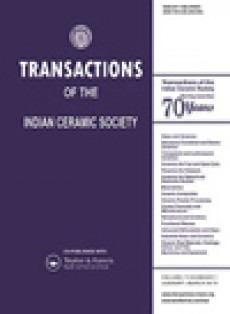 Transactions Of The Indian Ceramic Society