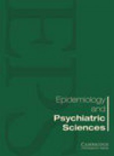 Epidemiology And Psychiatric Sciences