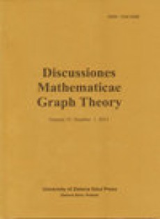 Discussiones Mathematicae Graph Theory