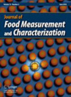 Journal Of Food Measurement And Characterization