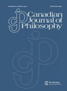 Canadian Journal Of Philosophy