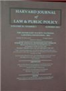 Harvard Journal Of Law And Public Policy