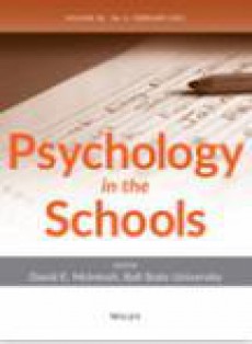 Psychology In The Schools