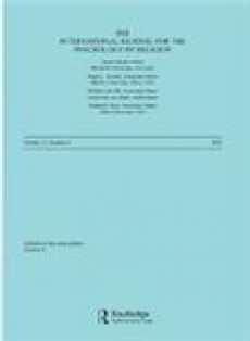 International Journal For The Psychology Of Religion