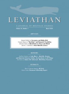 Leviathan-a Journal Of Melville Studies