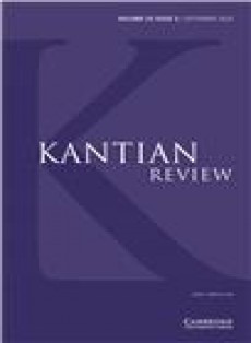 Kantian Review