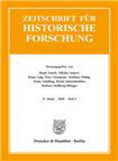 Zeitschrift Fur Historische Forschung