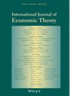 International Journal Of Economic Theory