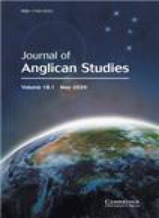 Journal Of Anglican Studies