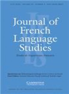 Journal Of French Language Studies