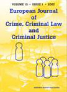 European Journal Of Crime Criminal Law And Criminal Justice