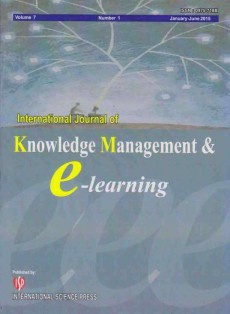 Knowledge Management & E-learning-an International Journal