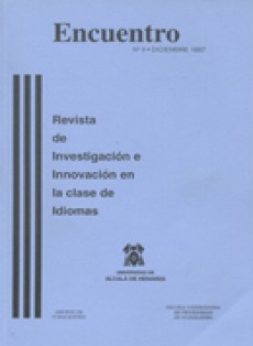 Encuentro-revista De Investigacion E Innovacion En La Clase De Idiomas